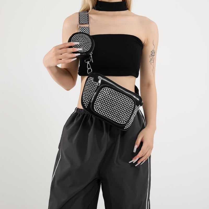 Trendy And Fashionable Summer 2024 Small Square Bag Korean Style Shoulder Bag With Large Capacity Crossbody