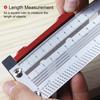 4 Inch T Square Measuring Ruler Stainless Steel Woodworking Scribing Tool  Woodworking