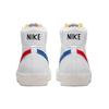 Nike Blazer Mid 77 Vintage White Blue Red Men Sneakers Medium-Blue Sail Habanero-Red BQ6806-117