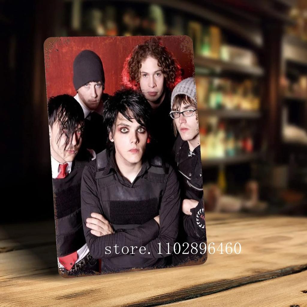 weezer Metal Plaques & Signs wall decor Vintage Tin Signs Captain Metal Poster Decor for Bar Pub Club Wall Decoration