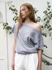 Heatherment Sommer Off-Shoulder Sweatshirt (Melange)