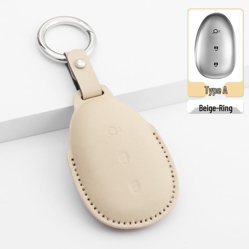 Changan Qiyuan A07 Key Case, High Appearance Model, Men s Black Protective Shell (2023).