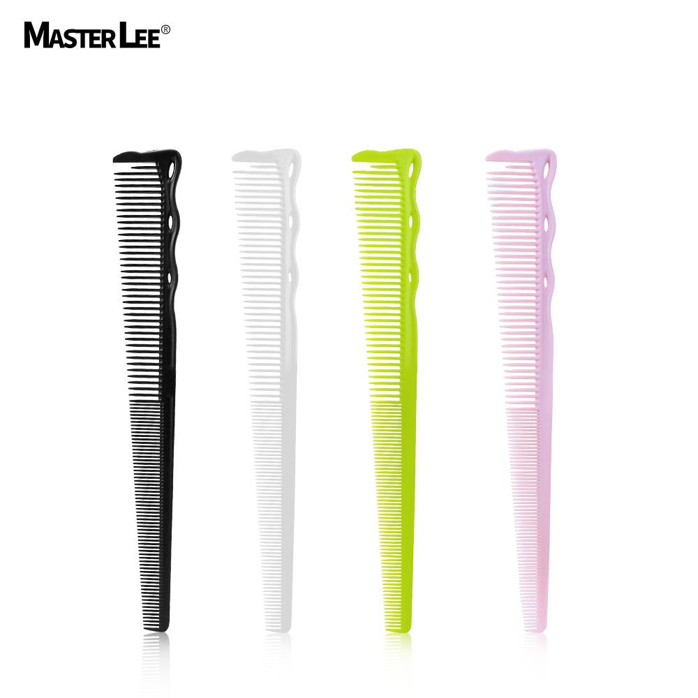 Professional Hairdressing Double-Sided Comb with Dense Teeth - Plastic Haircutting Comb for Salon Use