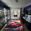 1PC Custom Name "Custom Car Artwork" Theme Floor Mat Ideal for Living Room, Game Rooms, Office, Bedroom, Office Floor Mat , Floor Mats for Home