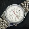 REFURBISHED VINTAGE SEIKO 5 AUTOMATIC 6309A JAPAN MENS D/D WHITE WATCH A318611-9