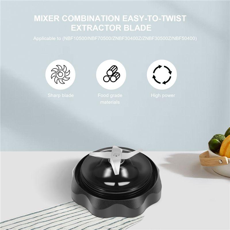 AEE4-Ostrze do blendera Combo Easy Twist, Zamienne, Kompatybilne z blenderem Nutribullet 1200W Combo ZNBF30500Z