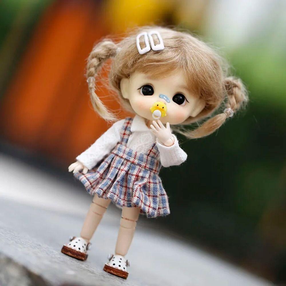 1Pair Dress Up Ob11 Handmade Shoes Sandal Sandals Holala Boots Casual Hole Doll Shoes  Girls