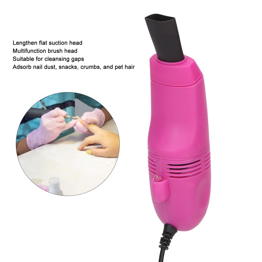   Keyboard Clner Handheld Large Suction   USB Vacuum Clner for Nail Art Computer