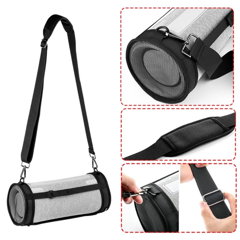 Convenient and Protective Carrying Strap Case for SRS XG300 Wireless Speaker Perfect for Travel and Outdoor Use
