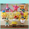 Set di Figure da Collezione in PVC di Spongebob Squarepants per Bambini e Fan