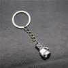 Alloy Om Yoga Meditation Theme Keychain Spiritual Symbol Charm Key Ring Gift For Lover For Jewelry Making DIY