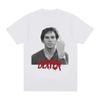 TV Play Dexter Morgan Middle Finger Graphic T-shirts Men Women Clothing Casual Cotton Loose Short Sleeve Male T Shirt