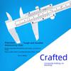 Stainless Steel Vernier Caliper with Depth Measurement, 0-150mm Metric/Inch Scale.