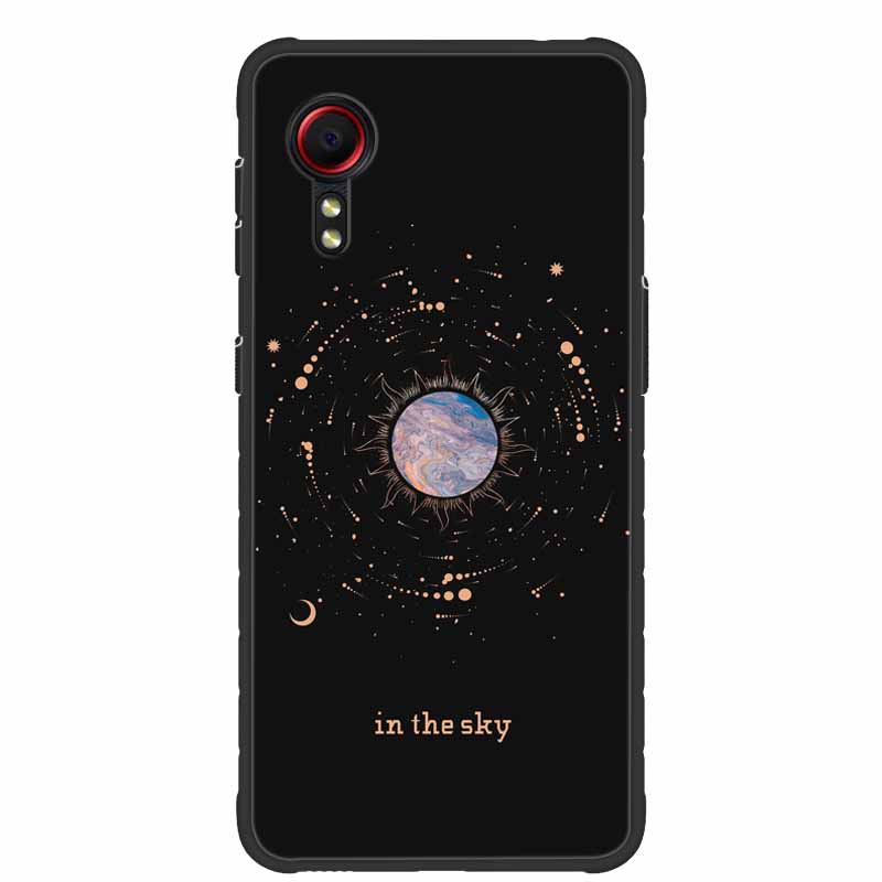 Per Samsung Galaxy Xcover7 5G Cover Carina Adorabile Custodia Posteriore in Silicone per Telefono Per Samsung Xcover 7 Protettiva Antiurto Morbide Custodie
