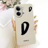 For Vivo Y05 4G Case Y11d Y11 5G Cover Lucky A-Z Letters Soft Silicone Coque Phone Case For Vivo Y21 5G V2553 Cases