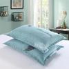 Single Adult Pillow Set with Cases - Perfect for Weddings, Home, Hotel, and Student Use