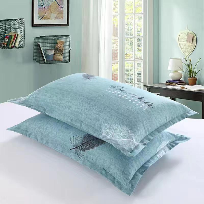 Single Adult Pillow Set with Cases - Perfect for Weddings, Home, Hotel, and Student Use