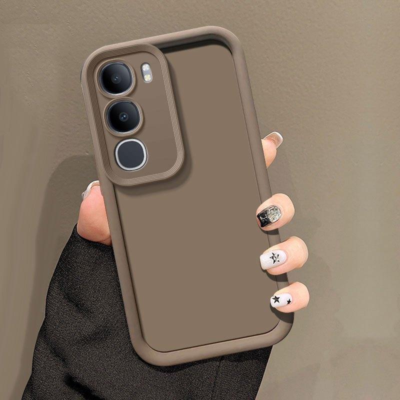 For vivo Y400 Case vivo Y400 4G Phone Case vivo Y400 5G Anti fall protection Luxury Candy Matte Soft Cover