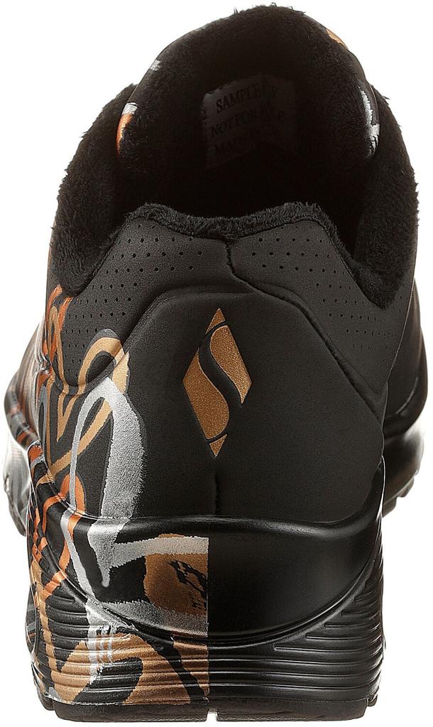 Skechers Uno James Goldcrown Metallic Love кроссовки черные