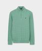 BROOKS BROTHERS Cable Half-Zip Sweater (Green) (Bbwzmmg103)