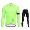2026 Pro Team Atmungsaktives Herren Langarm Radtrikot Set Frühling und Herbst Mountainbike Kleidung Wear Ropa Ciclismo