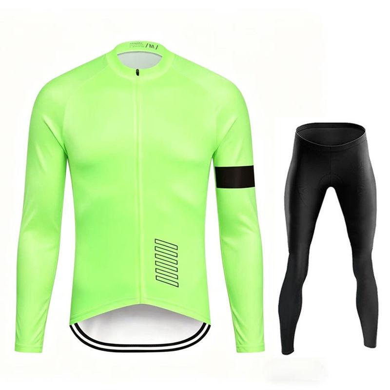 2026 Pro Team Atmungsaktives Herren Langarm Radtrikot Set Frühling und Herbst Mountainbike Kleidung Wear Ropa Ciclismo