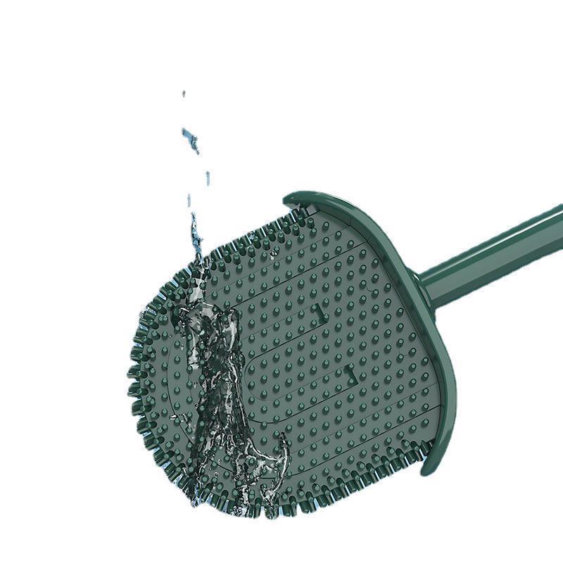 Nástěnná WC štětka, Design bez mrtvých úhlů pro efektivní čištění koupelny