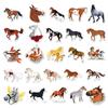 50 Horse Cartoon Stickers: Waterproof Graffiti for Suitcases, Scooters, Computers, and Tablets.