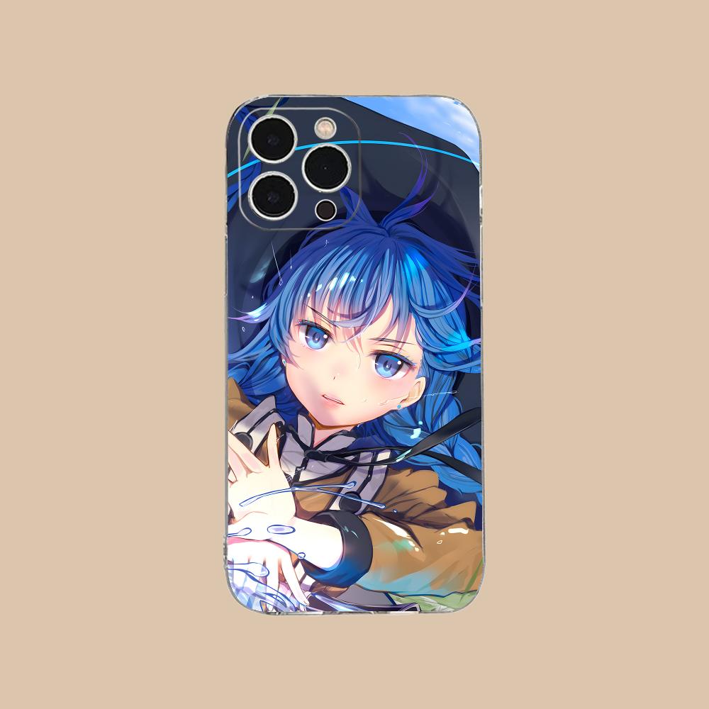 Mushoku Tensei Roxy Mobile Phone Case for iPhone 17 16 15 14 13 12 11 X XR XS Air Pro Max Plus Mini Clear Colorful Cover Luxury