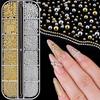Gold Metallic Nail Art Beads Bead Rivet 3D Nail Art New Nail Art Studs  Manicure Accessories