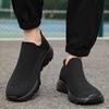 Outdoor Anti Slip Walking Men Shoes Summer Casual Sports Shoes Fashionable and Breathable Tennis Shoes Wide Foot Socks  Sneakers