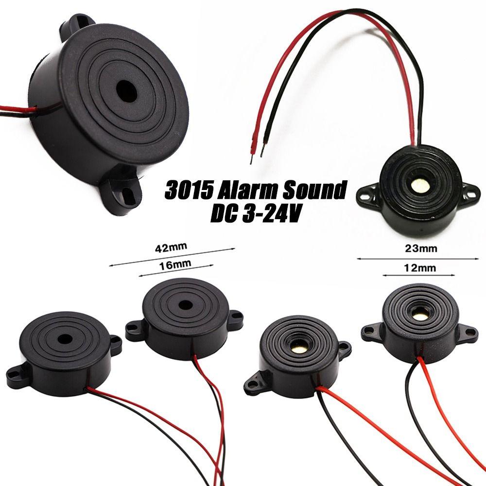 2 Stück Neuer 3015 Alarmton 23*12mm/42*16mm Tongeber Elektronischer Summer Alarm Dauerhafter Ton Mechanischer Summer
