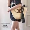 280-Bone Ring Buckle Automatic Sun & Rain Folding Umbrella: Large, Reinforced for Heavy Rain, UV Protection