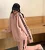 NOLCCTN Casual Tracksuit Long Sleeve Training LHL127 Women's Korean-Style Set, Hoodie, Sportswear, Loungewear, Activewear, Jersey, Comfortable,