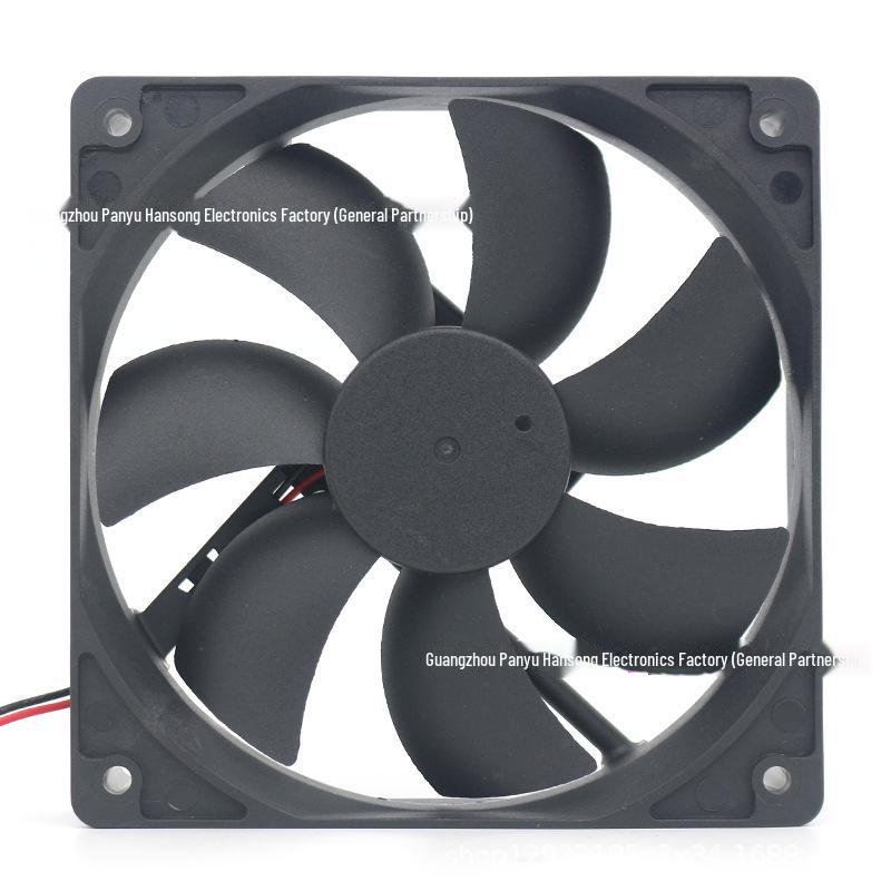 Silent 8025 DC Cooling Fan 24V, Double Ball, 8CM, for Amplifiers