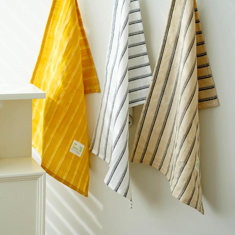 1 st Fotorekvisita Originalitet Dekorativ duk Retrostil Bordstablett Lantlig stil Randig Överduksduk Bomull