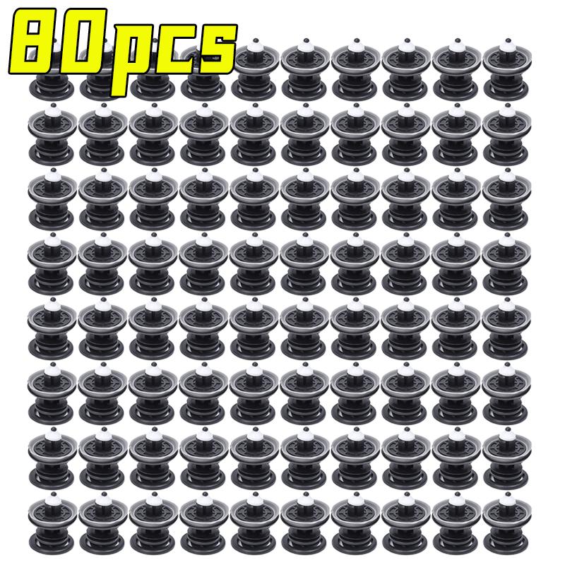 10-100pcs Car Door Panel Buckle Anti Slip Fastening Parts Auto Clip for Volkswagen Tiguan Passat Magotan Touareg Polo Cars