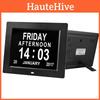 8-inch High Definition Digital Clock Frame With Large Font Electronic Calendar Alarm Clock For Elderly