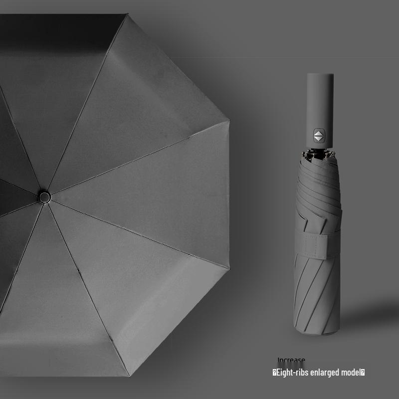 Large Women's Automatic Umbrella: UV Protection, Sunshade, Sturdy, Foldable, Suitable for Sun and Rain