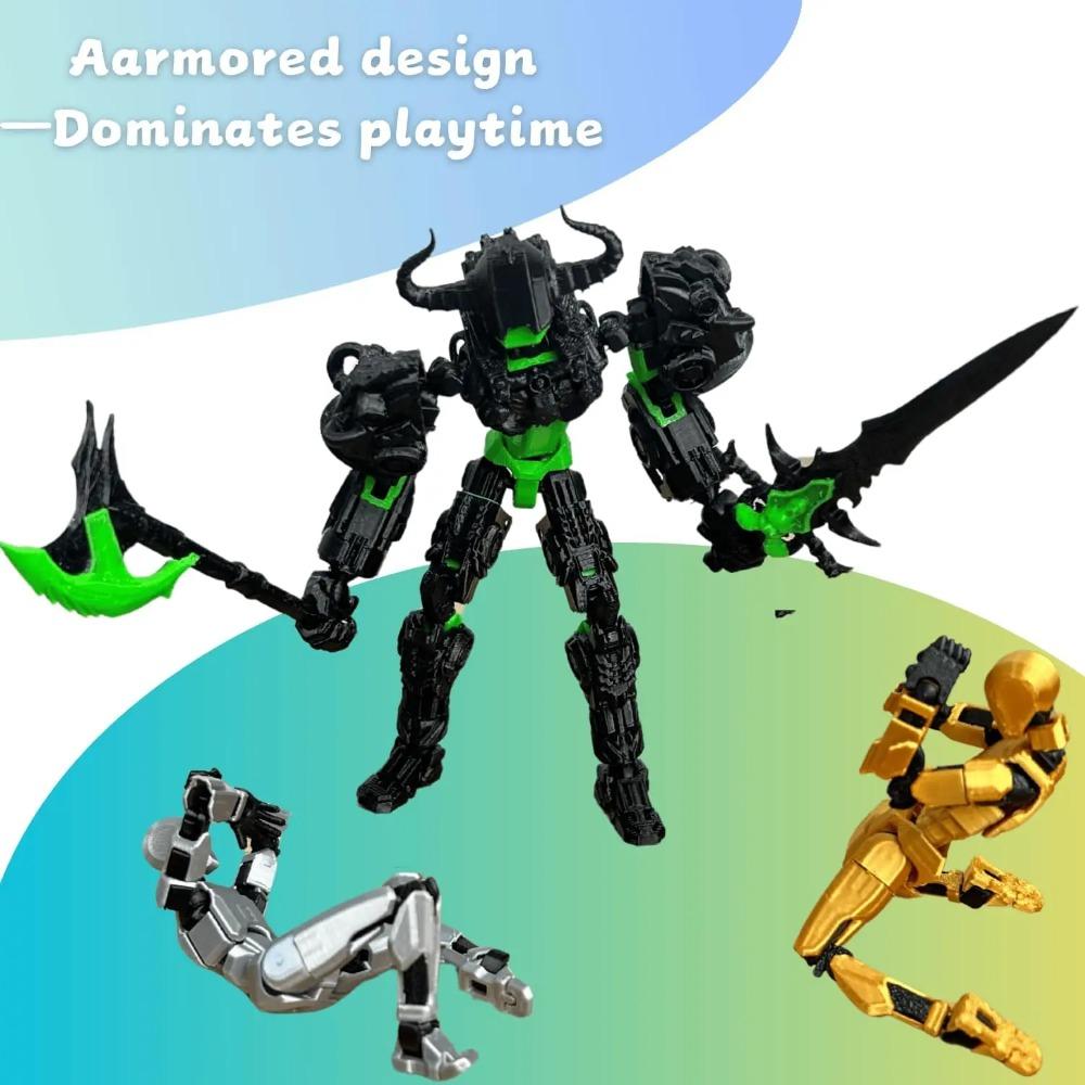 Figurine de Acțiune Titan 13 Figurină T13 Imprimată 3D Articulații Multiple Mobile Figurină de Acțiune Norocos 13 Figurină de Acțiune Nova 13 Dummy