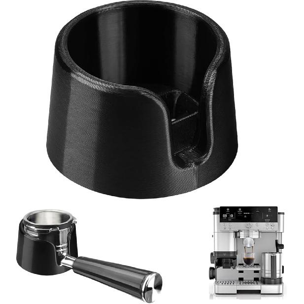 Coffee Tamper Base Compatible with Ninja Espresso Machine ES601 Coffee Handle, Silicone Black Tamper Base for Ninja Espresso Machine Accessories