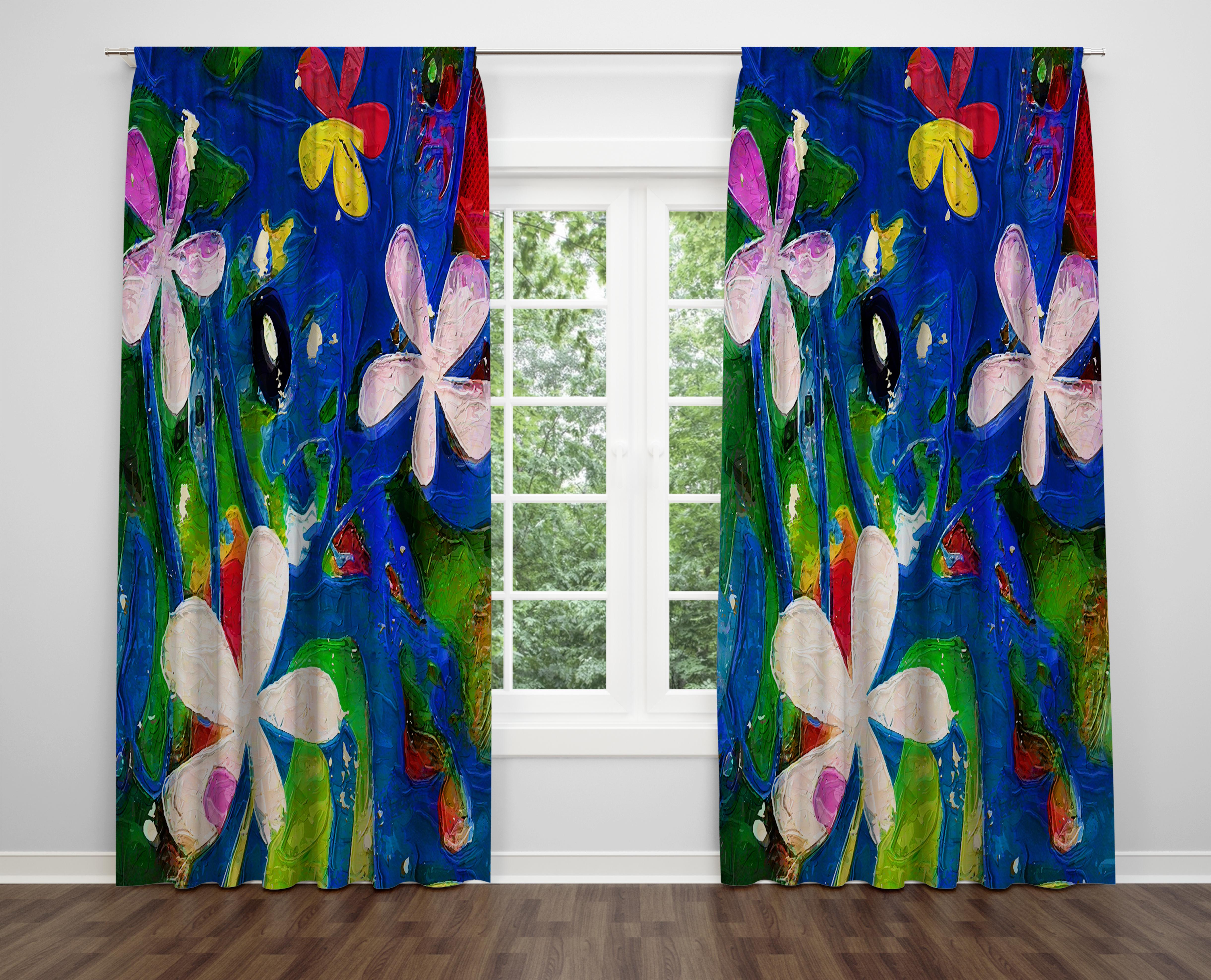 

Декоративний дизайн, високоякісна бавовняна тканина, ви можете вибрати одну або подвійну фіранку з крила 1 piece різнокольоровий