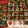 3D Mini Christmas Brick Ornament Advent Calendar 2026, 24 Days Christmas Countdown Building Blocks Kit,Christmas Tree Decor Gift
