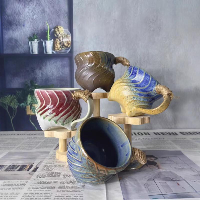 OLOEY Vintage Ceramic Coffee Mug