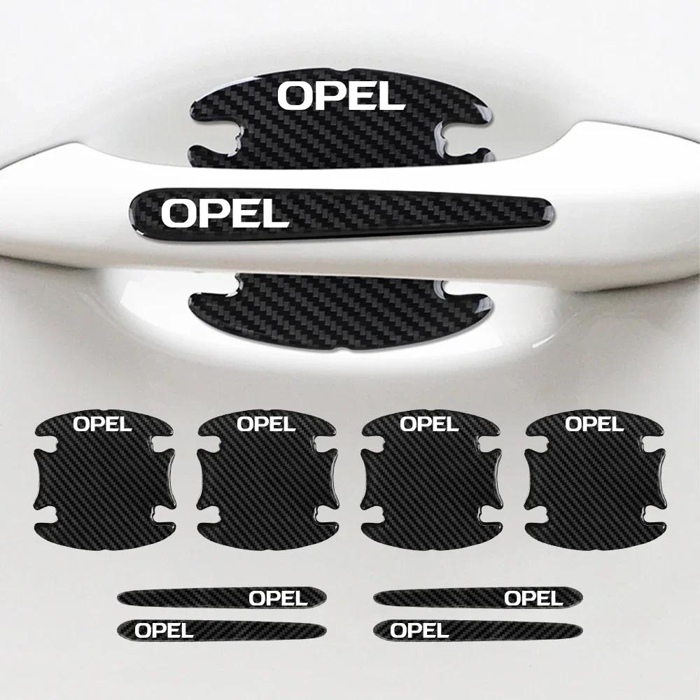 8 Pezzi Ciotole Maniglia Portiera Auto Adesivo Protettivo Accessori Auto Per Opel Astra H J G K Insignia Corsa C D Vectra C B Meriva a