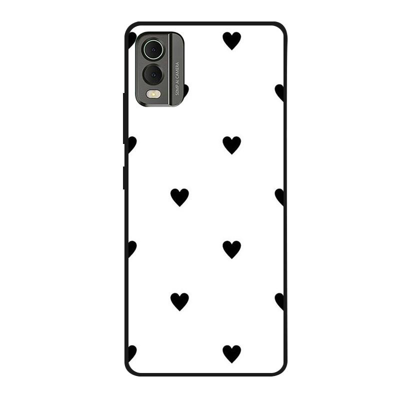 Pentru husă Nokia C32 C 32 Silicon moale Pictată Rezistentă la șocuri Huse spate Pentru Nokia C32 Husă TPU Coques NokiaC32 Desene animate drăguțe