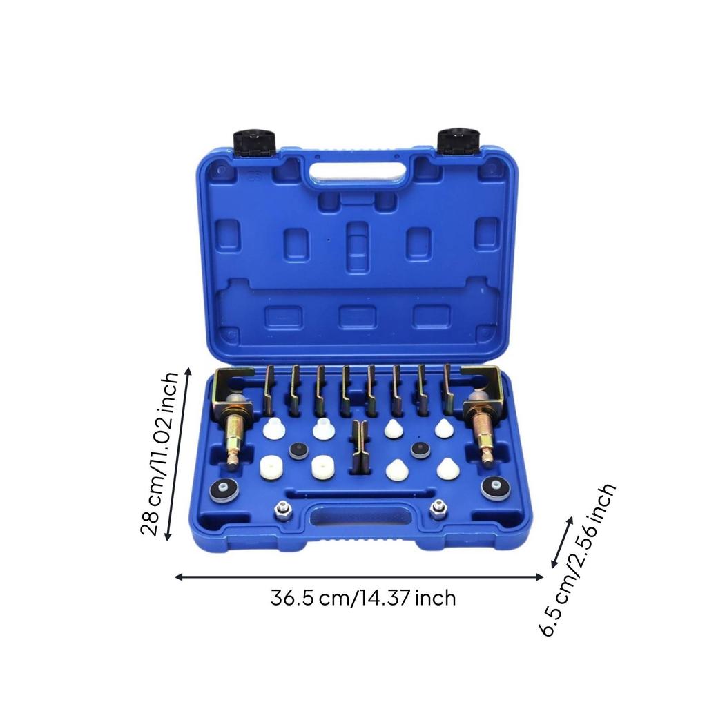 Tool Kit Metal Construction A/C Leak Test with Carrying Case Wear-Resistant