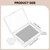 Diamond Art Tray with Lid Bead Organizer Stackable Line Up Easy To Use Sorting Sorter for