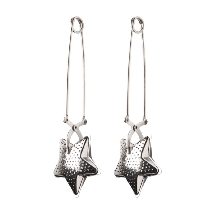 

2 Pack Reusable Star Shape Teas Strainers Dishwasher Safe Stainless Steels Filter Ball Infuser Filter for Hot Beverages 1