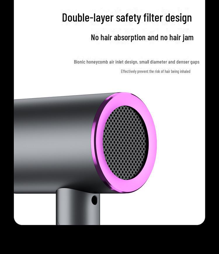 High Power Foldable Hair Dryer for Dorms and Homes